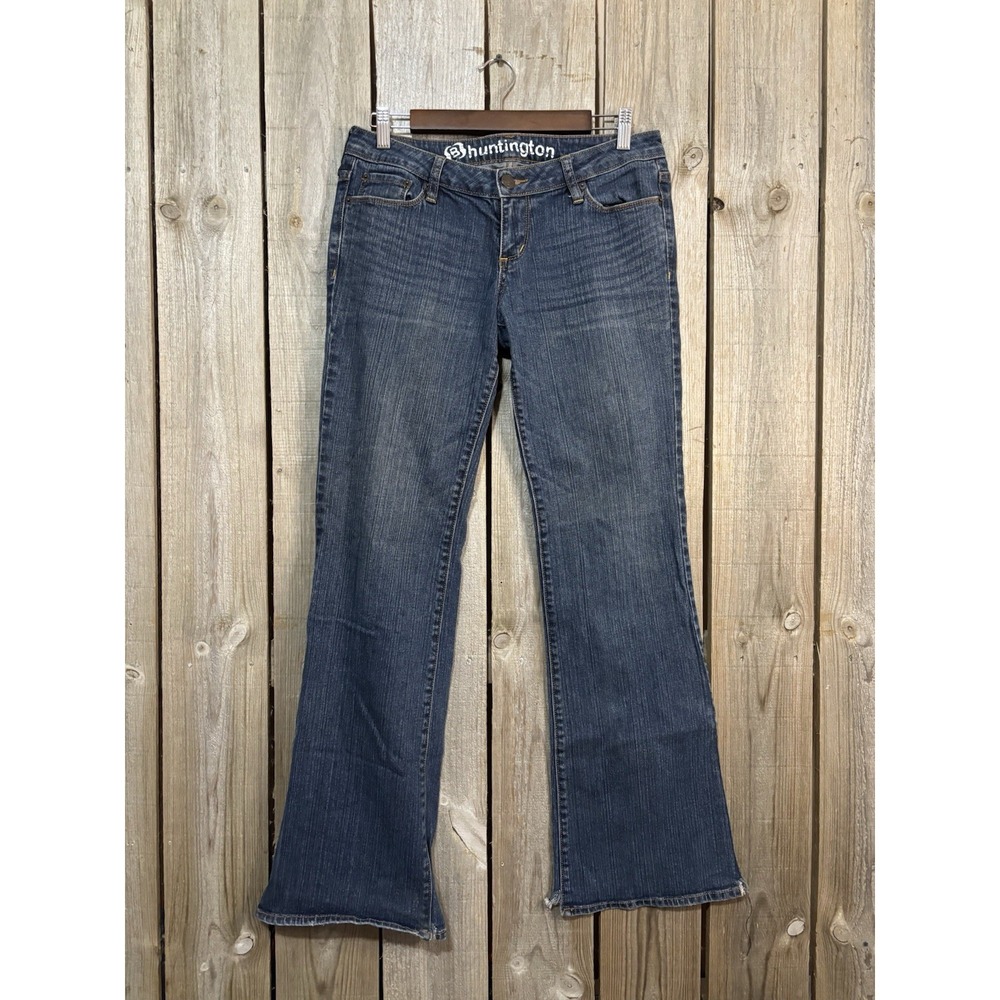 Bullhead Bootcut Jeans Women's 9 Long Y2K Blue Denim 30" Inseam